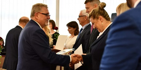 Wręczenie Nagród Prezydenta Miasta Koszalina dla nauczycieli - 14 października 2022 r.